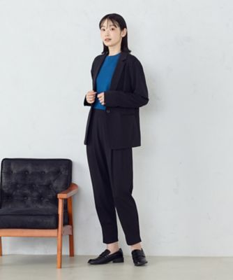 セットアップ対応】メランジジャージ＆ナイロンレーヨンポンチ