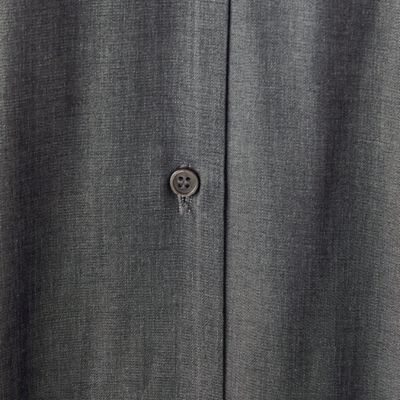 ★ＴＶ着用商品★ノーカラー　パフスリーブ　シャツ（１２１５ＩＣ１２）