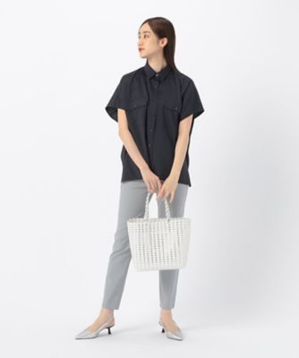 ストレッチポリエステルブロード　ドルマンスリーブシャツ（１２１５ＩＧ１３）