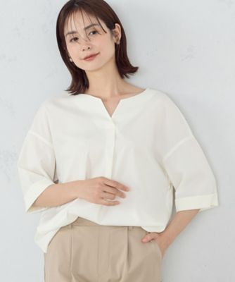 キーネック　ブラウス（１２１５ＩＧ１４）