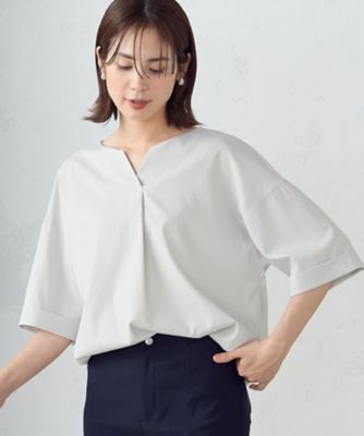 キーネック　ブラウス（１２１５ＩＧ１４）