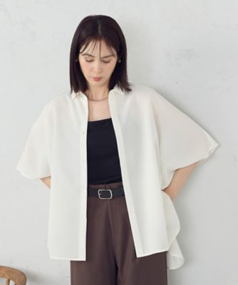 ＜COMME CA ISM (Women)＞オーバーサイズ　シャツ（１２１５ＩＭ０７）