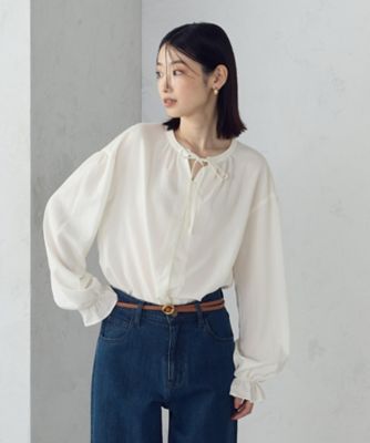 ＜COMME CA ISM (Women)＞キャンディスリーブ　ブラウス（１２１５ＩＭ１１）