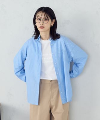 ＜COMME CA ISM (Women)＞ブロード　ボタンダウンシャツ（１２１５ＩＭ１２）