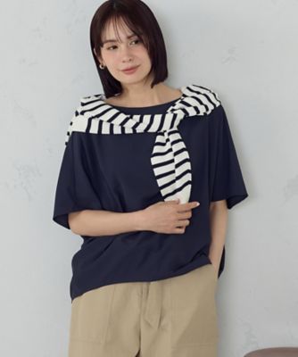 UVカット・接触冷感・吸水速乾】リラックス Tブラウス