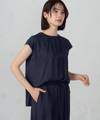 トップス Kurumi ゆるっとろみ ブラウス／セットアップ対応（1215IO13