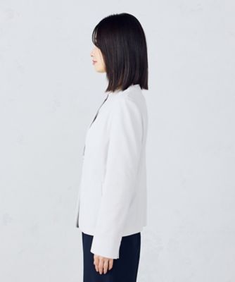 鹿の子ノーカラージャケット（1220JK04） | COMME CA