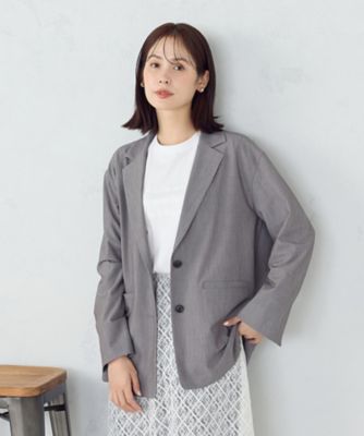 ＜COMME CA ISM (Women)＞オーバーサイズ　リラックス　ジャケット（１２２０ＪＭ０２）