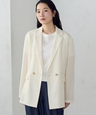 ＜COMME CA ISM (Women)＞メッシュ　ジャケット（１２２０ＪＯ０５）