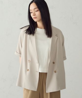 UVカット・吸水速乾・接触冷感】半袖シャツジャケット／セットアップ 