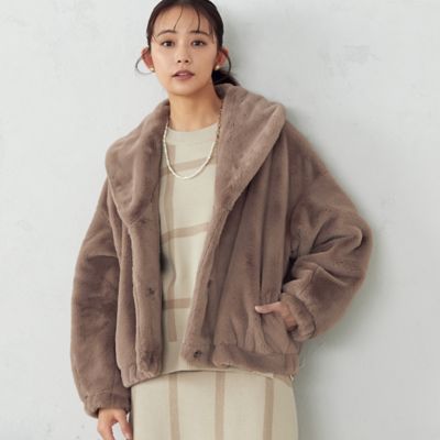 フェイクファー ブルゾン（1221BA06） | COMME CA ISM (Women 