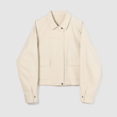 【セットアップ対応】ストレッチ　ショートブルゾン（１２２１ＢＣ０８）