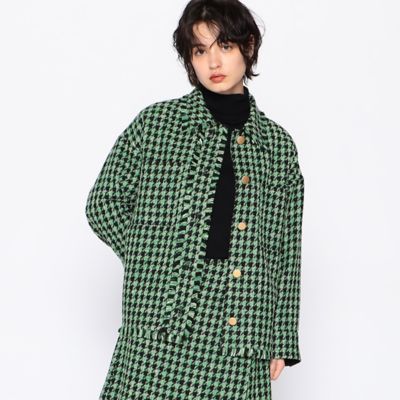 セットアップ対応】千鳥ツィード CPO ジャケット（1221BE03