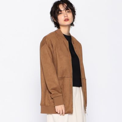 フェイクスエード ブルゾン（1221BE07） | COMME CA ISM