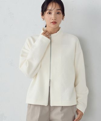 ＜COMME CA ISM (Women)＞ジャカード　ダブルジップブルゾン（１２２１ＢＩ１２）