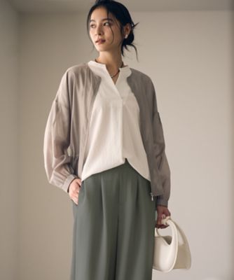 シアーブルゾン（１２２１ＢＫ０９）