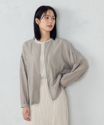シアーブルゾン（１２２１ＢＫ０９）