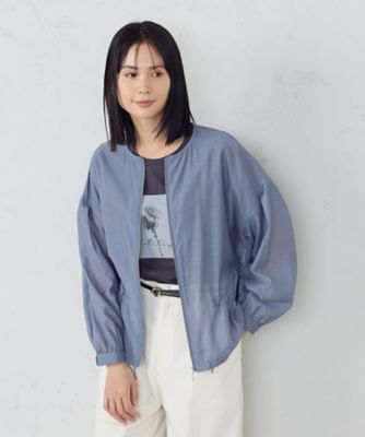 シアーブルゾン（１２２１ＢＫ０９）