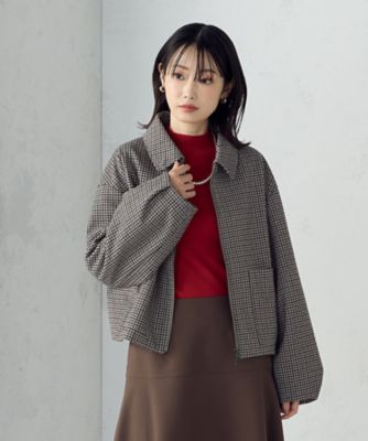 ＜COMME CA ISM (Women)＞ステンカラー　ブルゾン（１２２１ＢＭ１８）