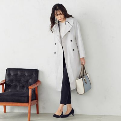 (極美品) COMME CA ISM トレンチコート ライナー付き 2way 2WAY トレンチコート（1225MC02） | COMME CA ISM