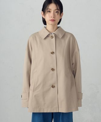 nouvelles du paradis❁ライトツイルテントコート❁春/美品 テントコート（1225MO01） | COMME CA ISM (Women)/コムサ