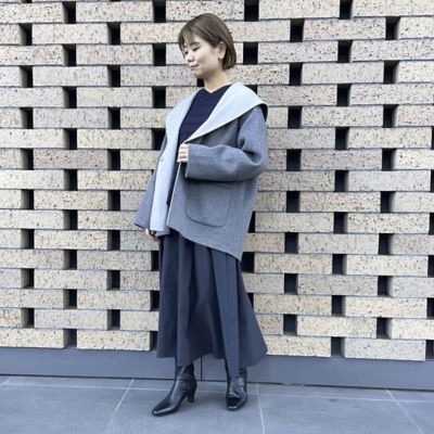 roomさま専用⭐︎セーラーカラー ウールジャンパー　グレー 横田ボタン店 / セーラーカラープルオーバー・キット（シェットランド
