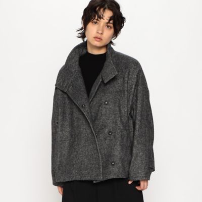 スタンドカラー ショートコート（1226WE02） | COMME CA ISM