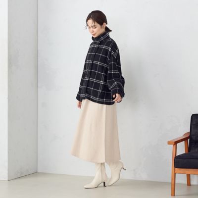 コタン様② スタンドカラー ショートコート（1226WE02） | COMME CA ISM