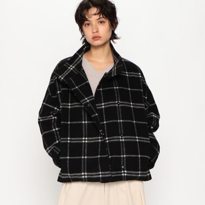 スタンドカラー ショートコート（1226WE02） | COMME CA ISM