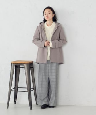 2WAYフーデッドショートコート（1226WM06） | COMME CA