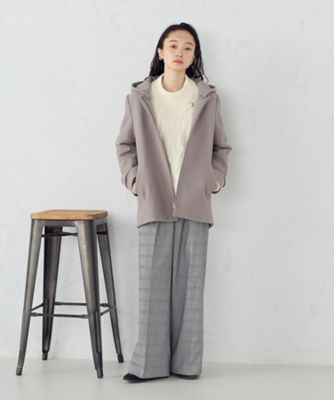 2WAYフーデッドショートコート（1226WM06） | COMME CA