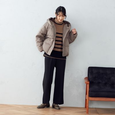 フード付き ショート ダウンコート（1227DA02） | COMME
