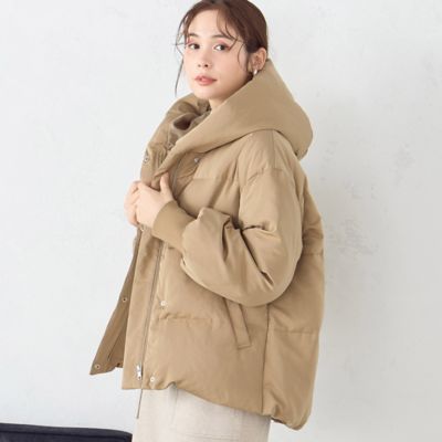 美品★送料込み　コムサイズム撥水加工ダウンコート COMME CA ISM ダウンコート ダウンジャケット リサイクルタフタ