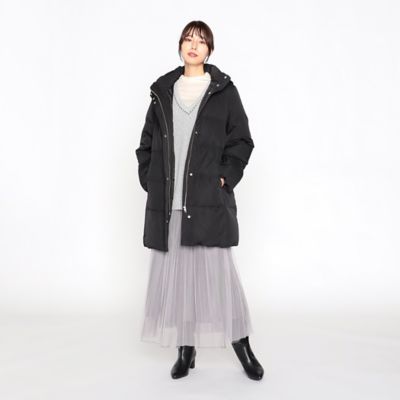 ２ＷＡＹ　リサイクルタフタ　撥水加工　ダウンロングコート（１２２７ＤＥ０２）