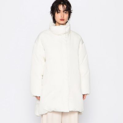 リサイクルタフタ　撥水加工　オーバーサイズ　ダウンコート（１２２７ＤＥ０３）