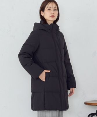 美品✨Max&Co 2wayロングダウンコート　スタンドカラー　ブラウン　40 STEVELOUR 」「 西川ダウン(R) 」ミリタリー ロングコート