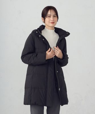 COMME CA ISM (Women)/コムサ イズム【VERYベストアウター大賞 コスパ賞受賞】ロングダウンコート(1227DM02) クロ コート・ジャケット【三越伊勢丹/公式】