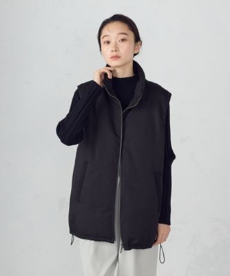送料無料　  ダウンベスト Mサイズ ブラック ビッグダウンベスト（1227DM04） | COMME CA ISM (Women
