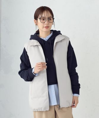 メゾンドドルチェ　ダウンベスト コムルヴァン・オム＞洗えるフレンチダックダウンベスト - ベルーナ