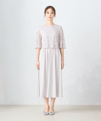 ２ＷＡＹレースブラウス付き　ワンピース（１２３１ＯＧ０１）