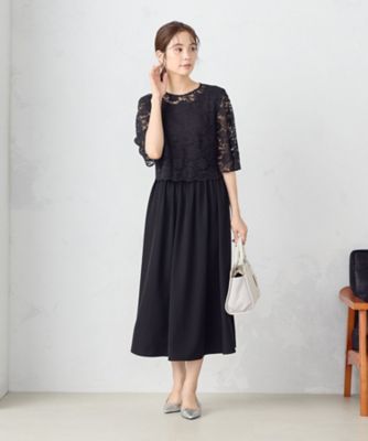 ２ＷＡＹレースブラウス付き　ワンピース（１２３１ＯＧ０１）