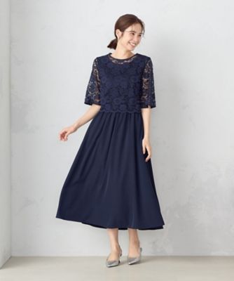 ２ＷＡＹレースブラウス付き　ワンピース（１２３１ＯＧ０１）