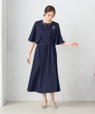 ２ＷＡＹレースブラウス付き　ワンピース（１２３１ＯＧ０１）