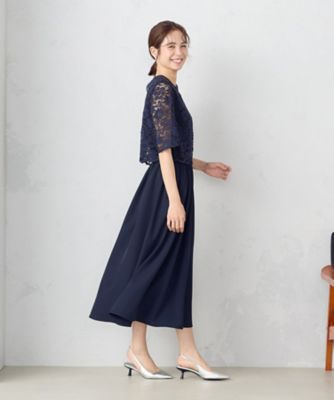 ２ＷＡＹレースブラウス付き　ワンピース（１２３１ＯＧ０１）