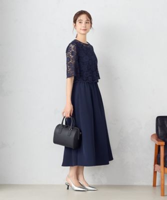 ２ＷＡＹレースブラウス付き　ワンピース（１２３１ＯＧ０１）