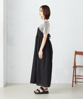 ポリエステルスラブ　キャミワンピース（１２３１ＯＧ０７）