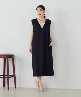 ＜COMME CA ISM (Women)＞ポンチＩラインジャンパードレス　　／　セットアップ対応（１２３１ＯＩ０２）