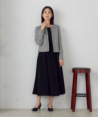 ２ｗａｙレースブラウス付き　ワンピース（１２３１ＯＫ０１）