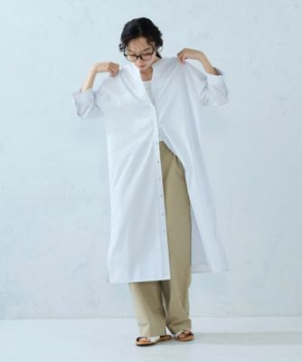 極美品♦︎io comme io センソユニコ アップリケ シャツワンピース 40 シャツワンピース（1231OO04） | COMME CA ISM (Women)/コムサ
