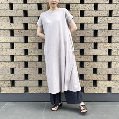 ＜COMME CA ISM (Women)＞コットン１００％　Ｔワンピース（１２３４ＣＣ０２）